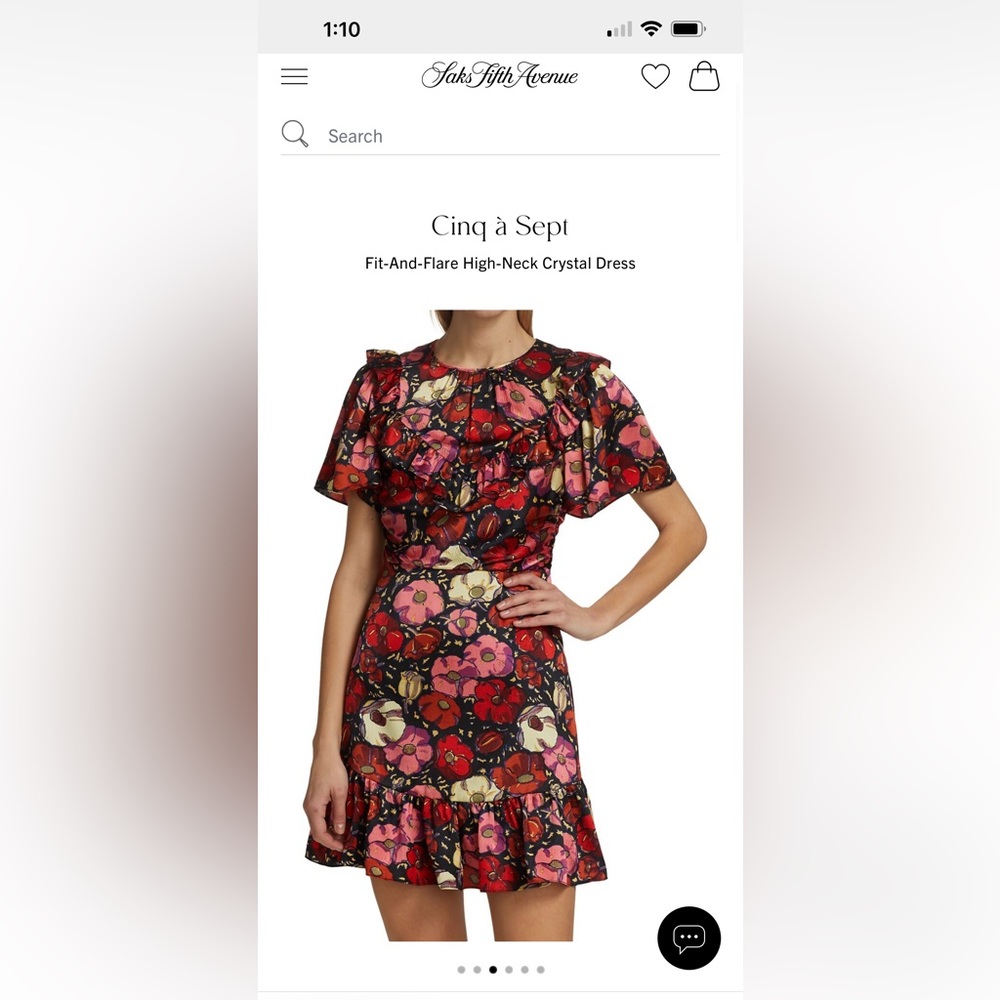 Cinq a sept size 4 Great with tights and heels. Only worn once. Originally $465